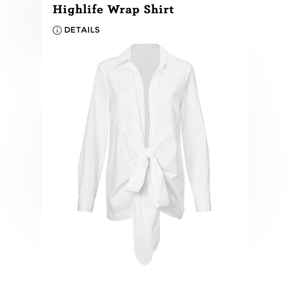 Cabi High Life Wrap Blouse